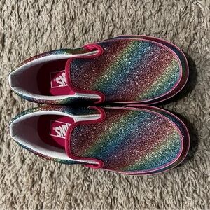 Girls rainbow vans